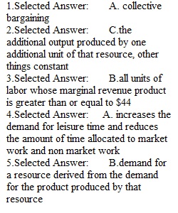 Microeconomics-Quiz 2